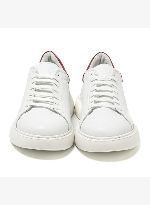 Erkek Sneaker ( Günlük) RC-25Y-058-R1960 John May Beyaz-Bordo - Görsel 7