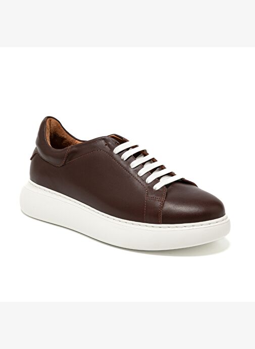 Erkek Sneaker ( Günlük) RC-25Y-058-R1960 John May Kahve Cilt - Görsel 3