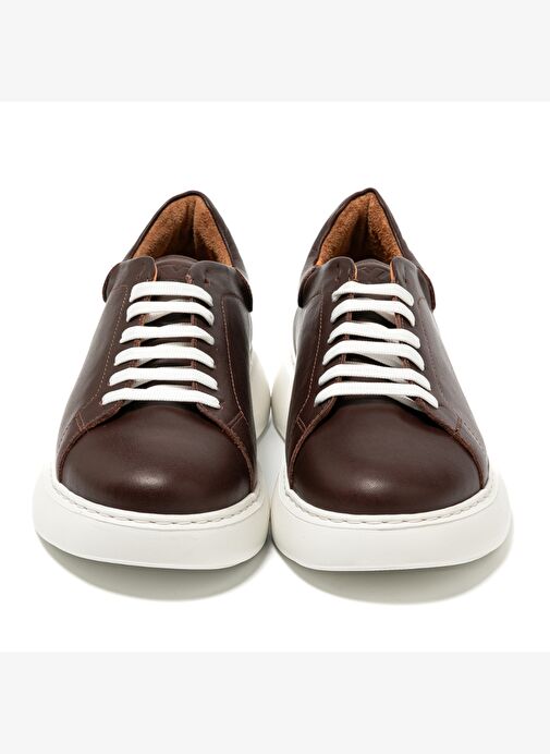 Erkek Sneaker ( Günlük) RC-25Y-058-R1960 John May Kahve Cilt - Görsel 7