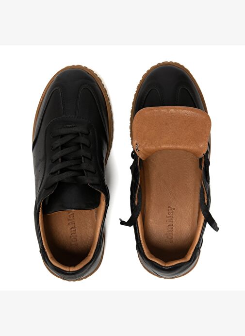 Kadın Sneaker ( Günlük) RC-25Y-055-M2003 John May Siyah - Görsel 8