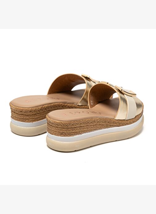 Kadın Terlik 13130-E5 Repo Platino - Görsel 5