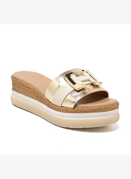 Kadın Terlik 13130-E5 Repo Platino - Görsel 3