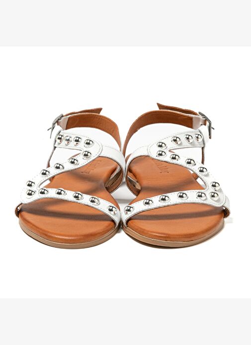 Kadın Sandalet MAR-25Y-072-4010 John May Beyaz - Görsel 7