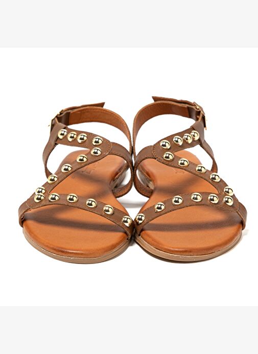 Kadın Sandalet MAR-25Y-072-4010 John May Koyu Kahve - Görsel 7