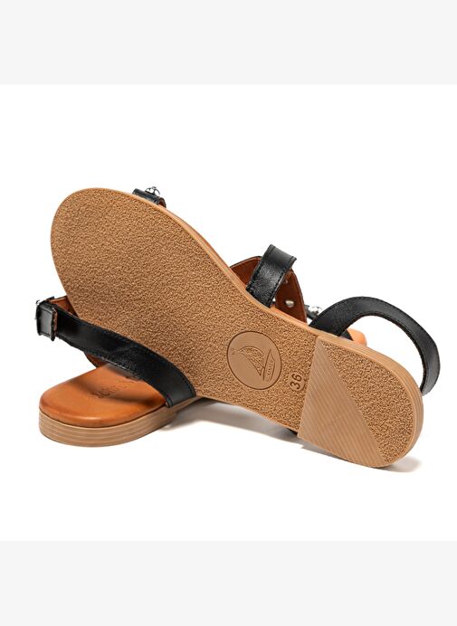 Kadın Sandalet MAR-25Y-072-4010 John May Siyah - Görsel 6