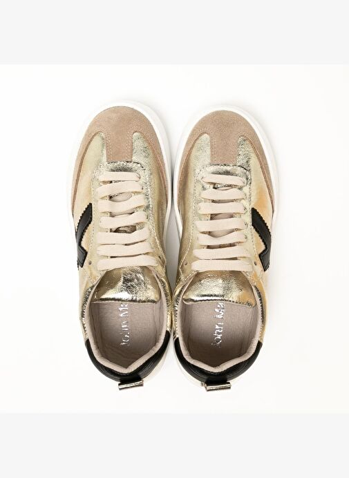 Kadın Sneaker ( Günlük) MAR-25Y-072-CLARA John May Gold Garni - Görsel 8