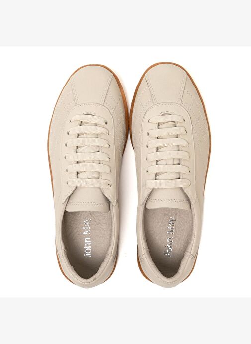 Kadın Sneaker ( Günlük) MAR-25Y-072-OTTAVIA John May Crema - Görsel 8