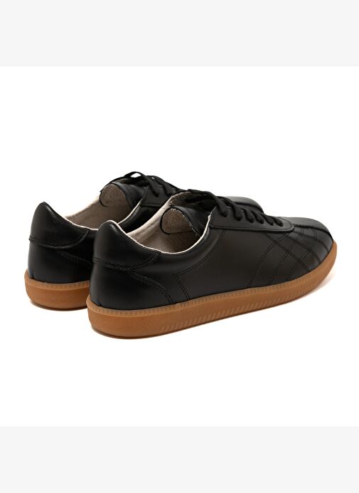 Kadın Sneaker ( Günlük) MAR-25Y-072-OTTAVIA John May Siyah Cilt - Görsel 5
