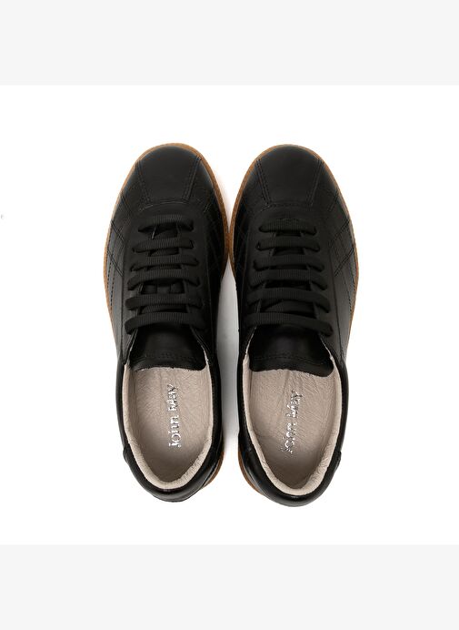 Kadın Sneaker ( Günlük) MAR-25Y-072-OTTAVIA John May Siyah Cilt - Görsel 8