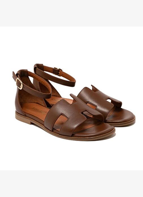 Kadın Sandalet MAR-25Y-166-2026 John May Ceviz - Görsel 4