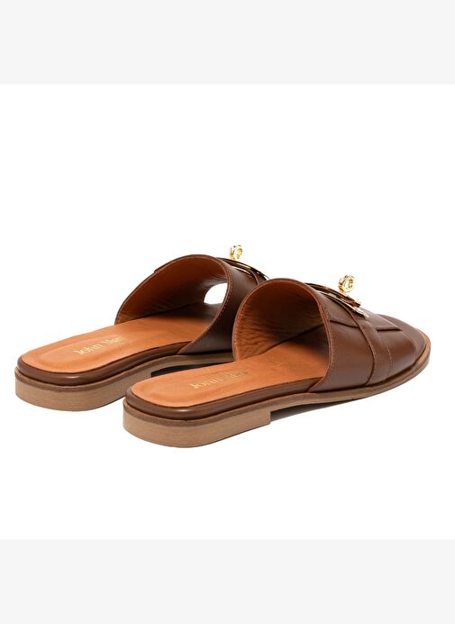 Kadın Terlik MAR-25Y-166-2027 John May Ceviz - Görsel 5