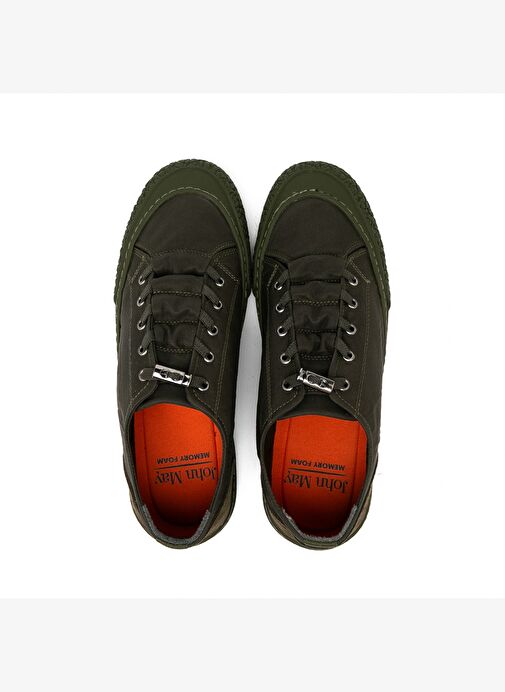 Erkek Sneaker ( Günlük) KA-C25806 John May Haki Fayliza-Haki Suet - Görsel 7