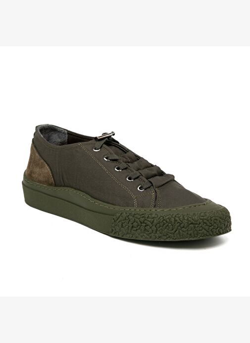 Erkek Sneaker ( Günlük) KA-C25806 John May Haki Fayliza-Haki Suet - Görsel 3