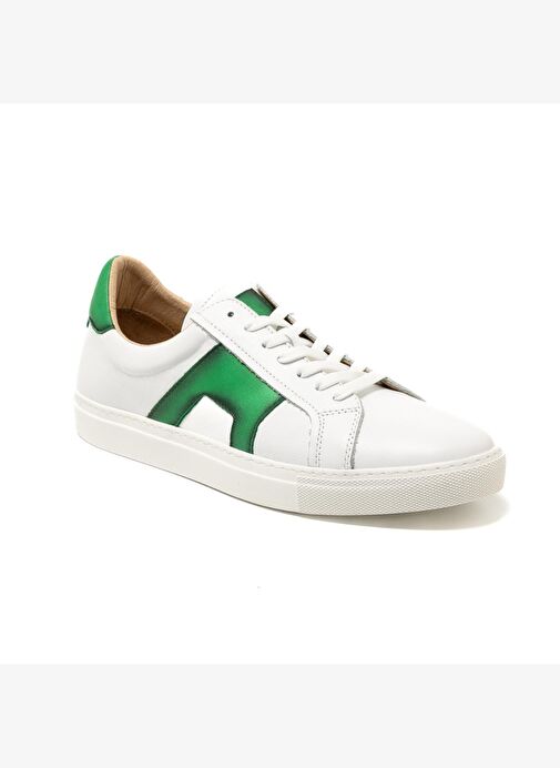 Erkek Sneaker ( Günlük) RC-25Y-088-MSANTO John May Beyaz-Yeşil - Görsel 3
