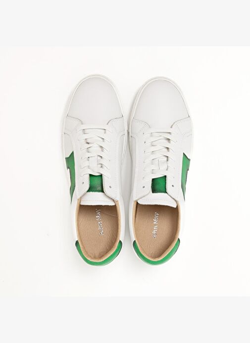 Erkek Sneaker ( Günlük) RC-25Y-088-MSANTO John May Beyaz-Yeşil - Görsel 8