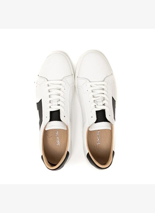 Erkek Sneaker ( Günlük) RC-25Y-088-MSANTO John May Beyaz-Siyah - Görsel 8