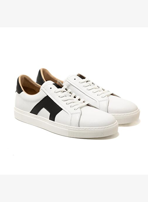 Erkek Sneaker ( Günlük) RC-25Y-088-MSANTO John May Beyaz-Siyah - Görsel 4