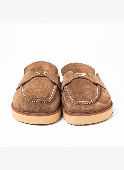 Kadın Terlik RC-26Y-180-23026 John May Tütün Süet S10 - Görsel 7