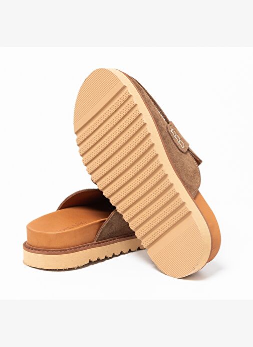 Kadın Terlik RC-26Y-180-23026 John May Tütün Süet S10 - Görsel 6