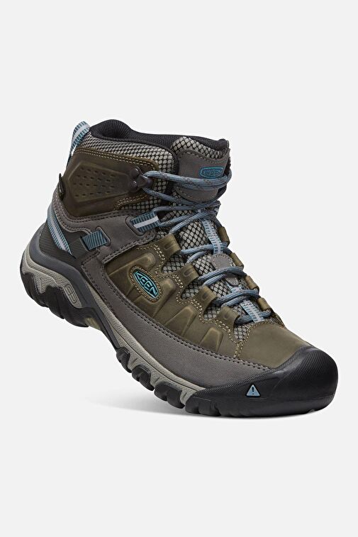 TARGHEE 3 MiD WP W-MAGNET/ATLANTiC BLU - Su Geçirmez Kadın Yürüyüş Botu - Koyu Yeşil/Antrasit - Görsel 2