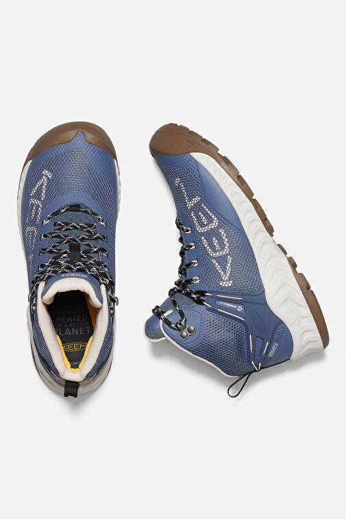 NXiS EVO MiD WP W-ViNTAGE iNDiGO/HARBOR - Su Geçirmez Kadın Botu - Mavi - Görsel 4