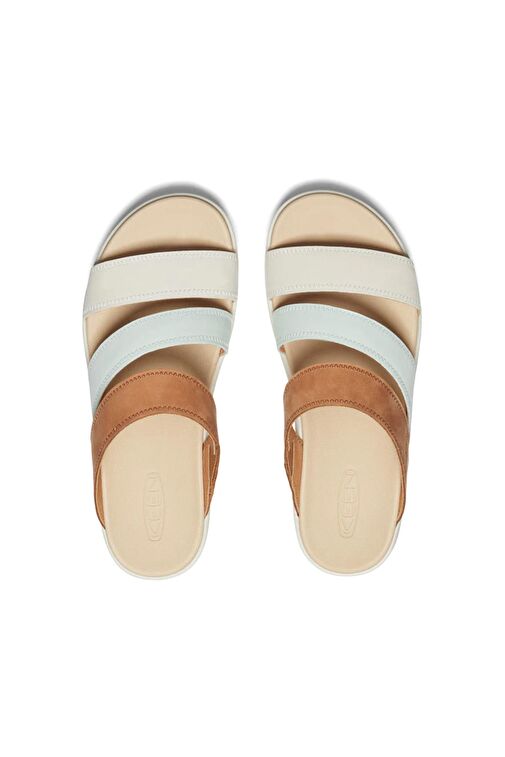 ELLECiTY SLiDE - Doğal Deri / Kadın Terlik - Kahverengi - Görsel 5