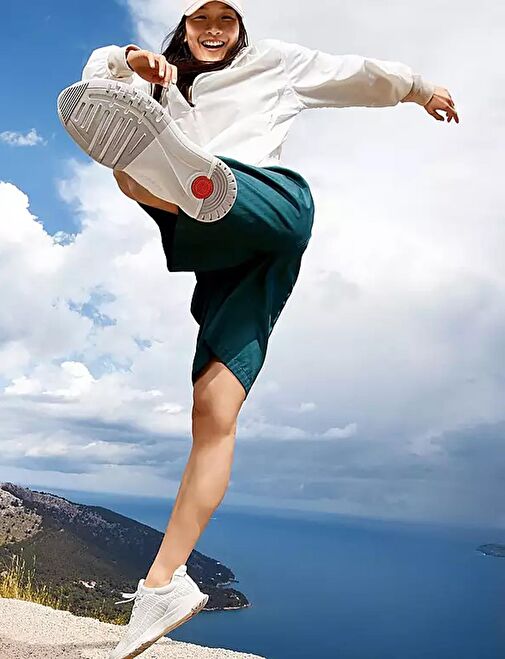 FitFlop VITAMIN FFX GB7 Örgü Beyaz Kadın Spor Ayakkabı - Görsel 6