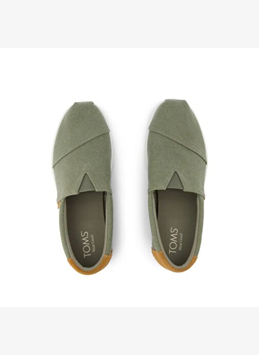 Toms Erkek Espadril / Keten 10021898 10021895 Toms Gri Alp FWD Almond Herringbone Canvas Boyner'de! Gri - 5. görsel
