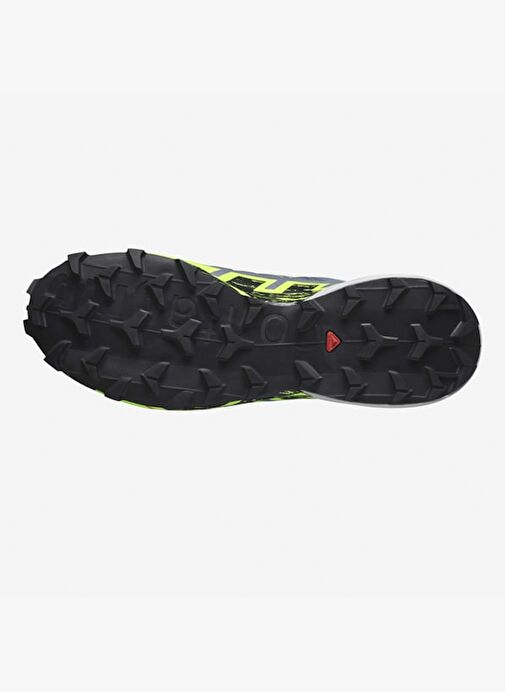 Erkek Outdoor L47301900 SALOMON SPEEDCROSS 6 GTX Flint Stone/Green Gecko/Black - Görsel 5
