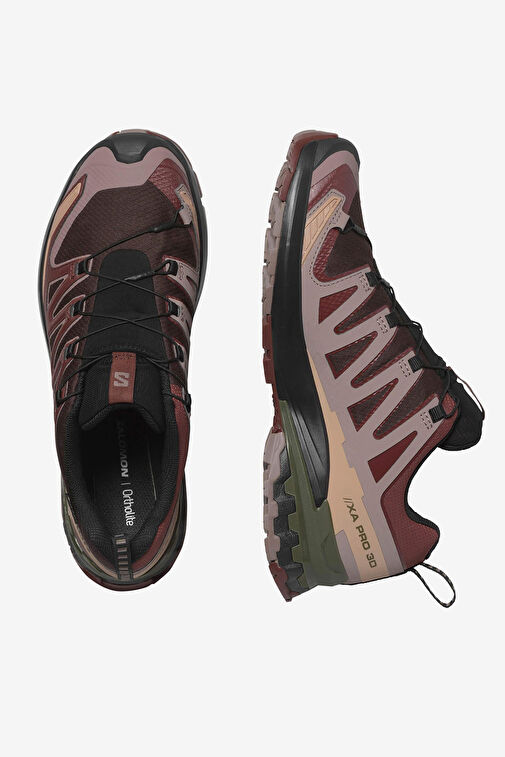 Salomon Salomon Bordo Xa Pro 3D V9 Gtx Erkek Outdoor Ayakkabı L47583500 | Boyner Bordo - 4. görsel