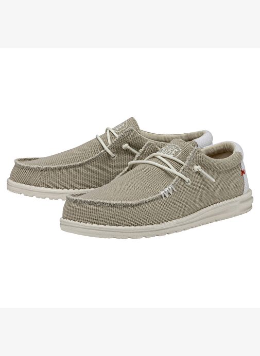 Erkek Sneaker ( Günlük) HD.40003 Hey Dude Wally Braided 1LB Off White - Görsel 3