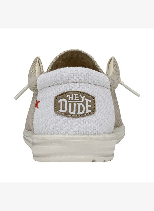 Erkek Sneaker ( Günlük) HD.40003 Hey Dude Wally Braided 1LB Off White - Görsel 6