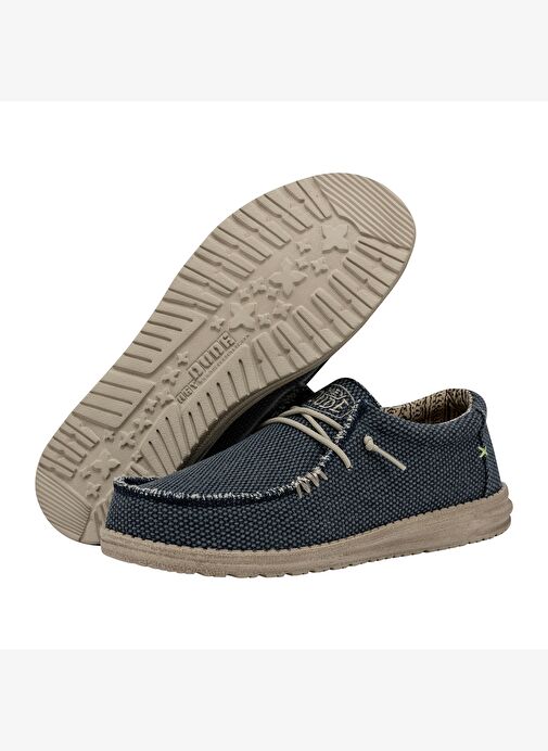 Erkek Sneaker ( Günlük) HD.40003 Hey Dude Wally Braided 4NM Blue Night - Görsel 4
