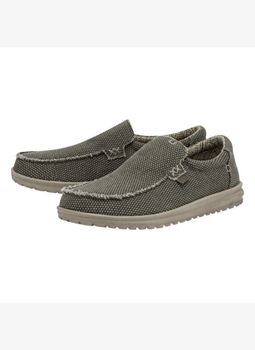 Erkek Sneaker ( Günlük) HD.40124 Hey Dude Mikka Braided 3VE Army - Görsel 3