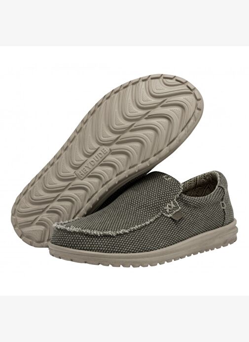 Erkek Sneaker ( Günlük) HD.40124 Hey Dude Mikka Braided 3VE Army - Görsel 4