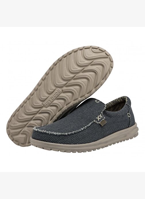 Erkek Sneaker ( Günlük) HD.40124 Hey Dude Mikka Braided 4NL Deep Blue - Görsel 4