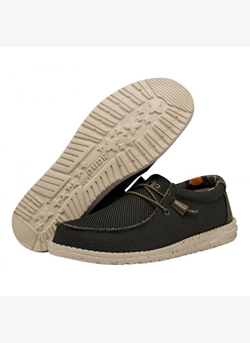 Erkek Sneaker ( Günlük) HD.40019 Hey Dude Wally Sox 3VK Pine - Görsel 4