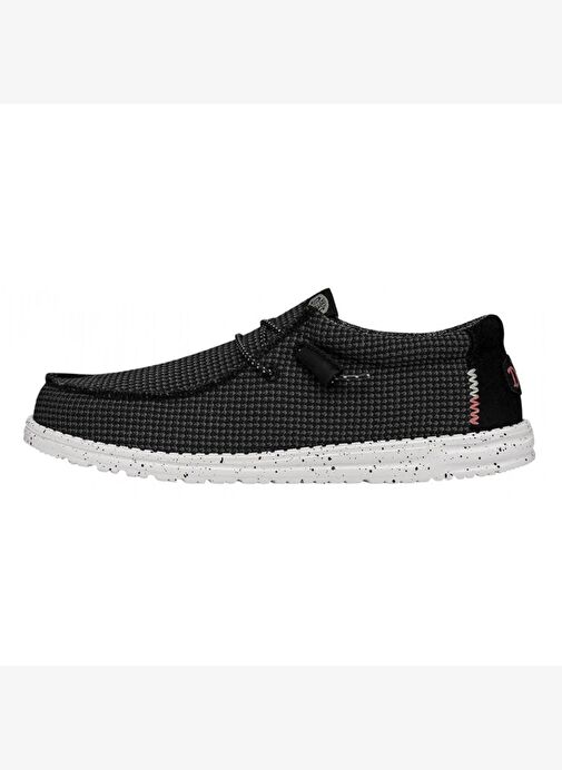 Erkek Sneaker ( Günlük) HD.40403 Hey Dude Wally Sport Mesh 66 Black/White - Görsel 2