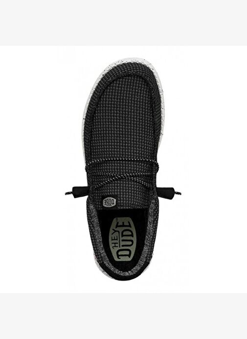 Erkek Sneaker ( Günlük) HD.40403 Hey Dude Wally Sport Mesh 66 Black/White - Görsel 8