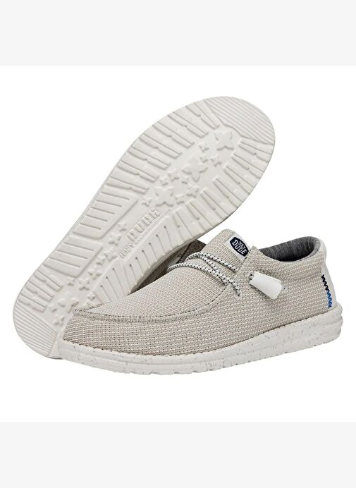 Erkek Sneaker ( Günlük) HD.40403 Hey Dude Wally Sport Mesh 100 White - Görsel 4