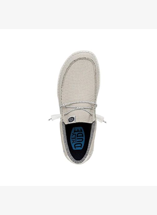 Erkek Sneaker ( Günlük) HD.40403 Hey Dude Wally Sport Mesh 100 White - Görsel 7