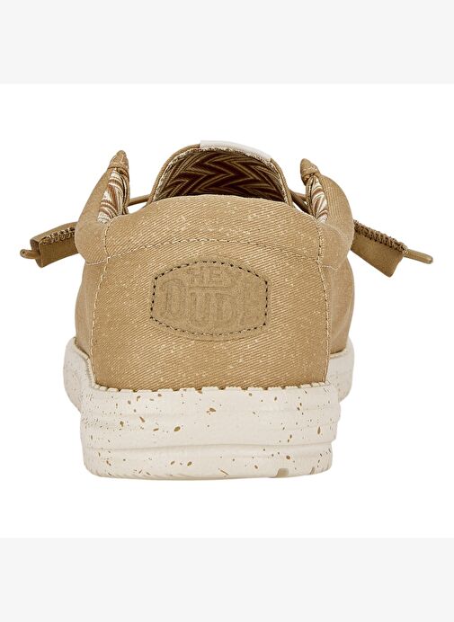 Erkek Sneaker ( Günlük) HD.40700 Hey Dude Wally Canvas 265 Tan - Görsel 6