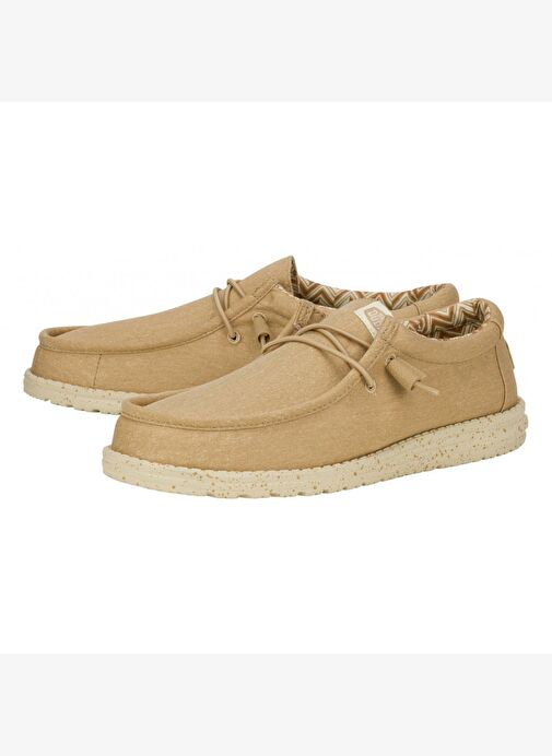 Erkek Sneaker ( Günlük) HD.40700 Hey Dude Wally Canvas 265 Tan - Görsel 3
