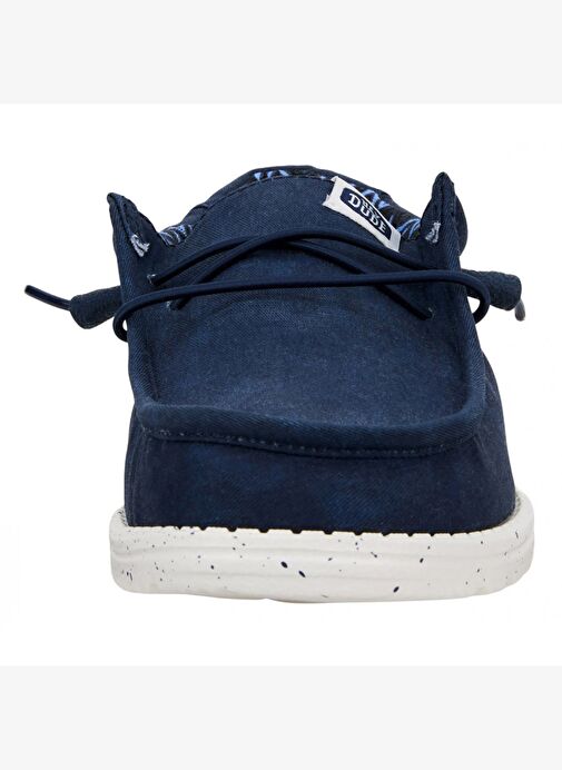 Erkek Sneaker ( Günlük) HD.40700 Hey Dude Wally Canvas 410 Navy - Görsel 5