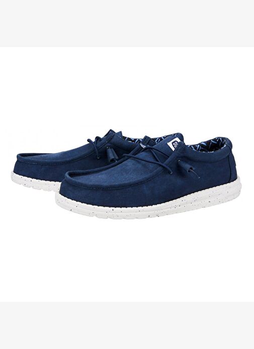 Erkek Sneaker ( Günlük) HD.40700 Hey Dude Wally Canvas 410 Navy - Görsel 2