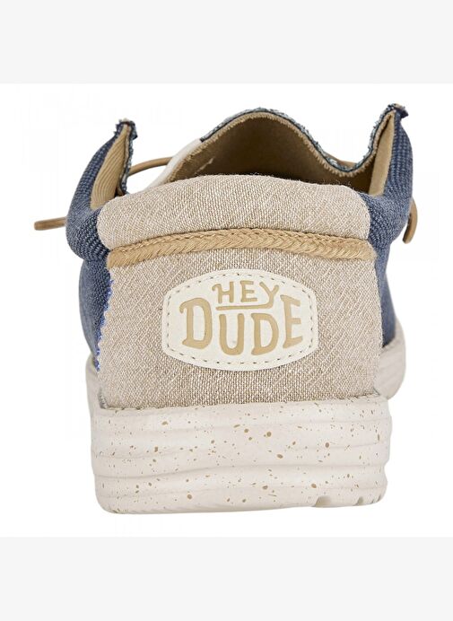 Erkek Sneaker ( Günlük) HD.40952 Hey Dude Wally Coastline Jute 410 Navy - Görsel 6