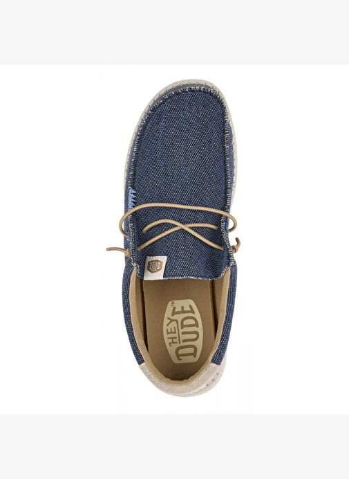 Erkek Sneaker ( Günlük) HD.40952 Hey Dude Wally Coastline Jute 410 Navy - Görsel 7