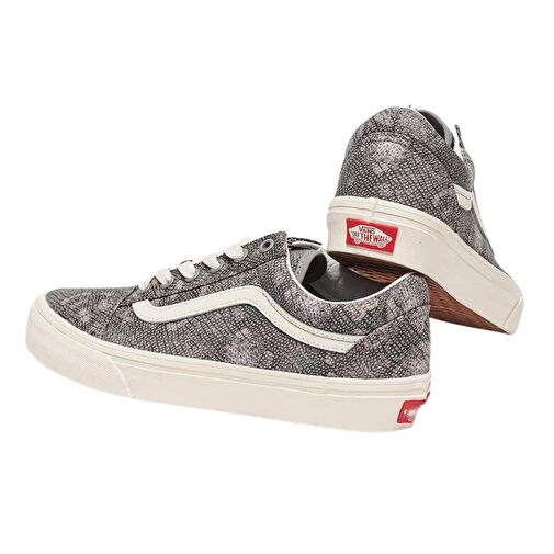 Vans Old Skool Unisex Gri Sneaker - Görsel 5