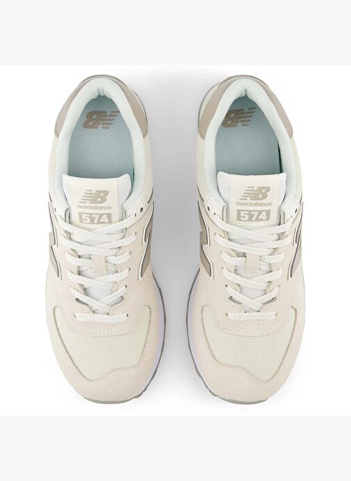 Kadın Spor U574ESC New Balance NB Lifestyle BEIGE - Görsel 4