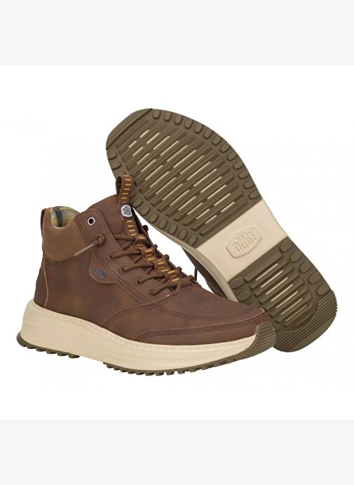 Erkek Bot (Outdoor) HD.42059-255 Hey Dude Tahoe Classic Brown - Görsel 4